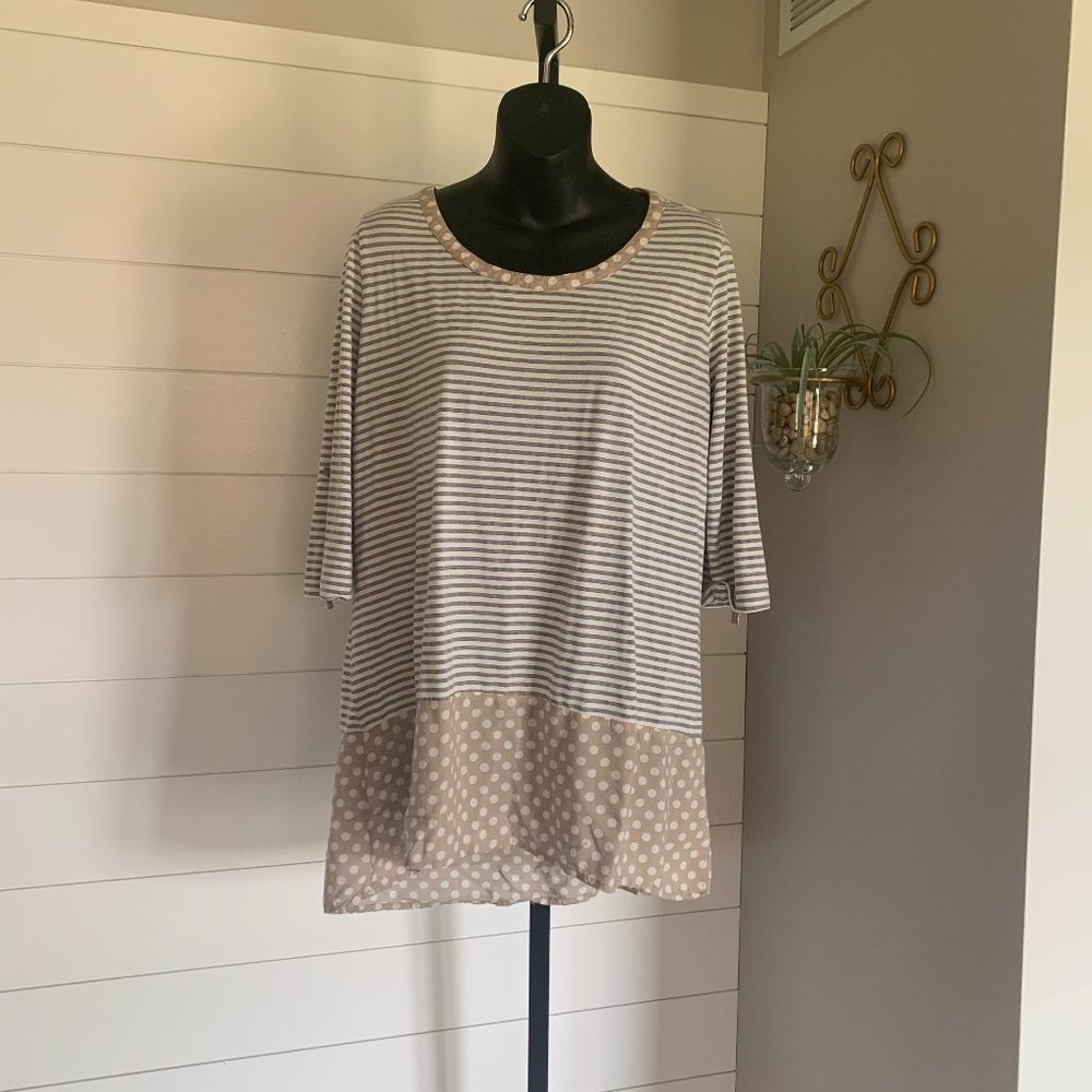 Multi Patterned Blouse